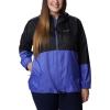imageColumbia Womens Flash Forward WindbreakerBlackPurple Lotus