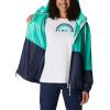 imageColumbia Womens Flash Forward WindbreakerElectric TurquoiseNocturnal