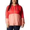 imageColumbia Womens Flash Forward WindbreakerRed HibiscusCoral Reef