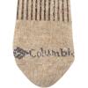 imageColumbia Mens 3 Pack Casual Cotton Crew SocksBrown