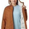 imageColumbia Womens First Generation Heavenly Long Hooded JacketCamel Brown