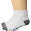 imageColumbia Mens Half Cushion Quarter 3Pack White Sock Size 1013 US