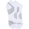 imageColumbia Womens 2 Pack Balance Point Walking Low Cut Socks White Shoe Size 410
