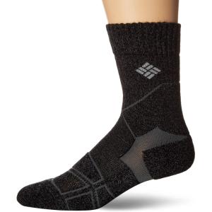 imageColumbia Mens 1 Pack Premium Hiking Crew SocksCharcoal