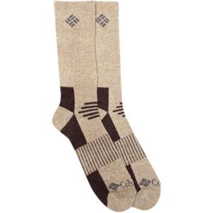 imageColumbia Mens 3 Pack Casual Cotton Crew SocksBrown