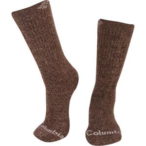 imageColumbia Mens 4 Pack Mositure Control Crew SocksCharcoal Marl