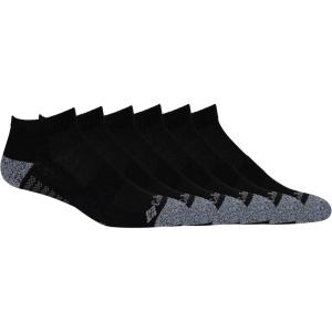 imageColumbia Mens Lowcut Mesh Top Arch Support Poly Blend 6 Pair SocksBlack