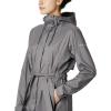 imageColumbia Womens Pardon My Trench Rain JacketCity Grey