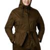 imageColumbia Womens Pardon My Trench Rain JacketOlive Green