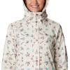 imageColumbia Womens Splash a Little II JacketChalk Cyanofrond Print