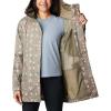 imageColumbia Womens Splash a Little II JacketStone Green Cyanofrond Print
