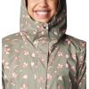 imageColumbia Womens Splash a Little II JacketStone Green Cyanofrond Print