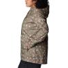 imageColumbia Womens Splash a Little II JacketStone Green Cyanofrond Print
