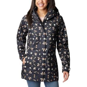 imageColumbia Womens Splash a Little II JacketBlack Cyanofrond Print