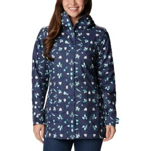 imageColumbia Womens Splash a Little II JacketNocturnal Cyanofrond Print