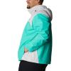 imageColumbia Mens Glennaker Lake JacketElectric Turquoise  Nimbus Grey
