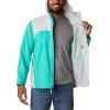 imageColumbia Mens Glennaker Lake JacketElectric Turquoise  Nimbus Grey