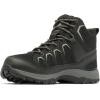 imageColumbia Mens Granite Trail Mid Waterproof Hiking ShoeBlackTitanium Grey Steel