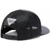 imageColumbia UnisexAdult Pfg Fish Flag Mesh Snap BackGrill HeatherBlackFish Flag
