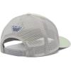 imageColumbia UnisexAdult Pfg Fish Flag Mesh Snap BackLight LimeNimbus Grey