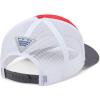 imageColumbia UnisexAdult Pfg Fish Flag Mesh Snap BackRed SparkShark