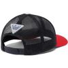 imageColumbia UnisexAdult Pfg Fish Flag Mesh Snap BackWhiteCollegiate NavyRed Spark