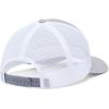 imageColumbia unisexadult Mesh Snap BackColumbia Grey Heather Mt Hood Circle Patch