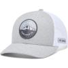 imageColumbia unisexadult Mesh Snap BackColumbia Grey Heather Mt Hood Circle Patch
