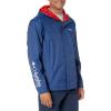 imageColumbia Mens PFG Storm JacketMoisture Wicking  Sun Protection  WhiteMagnolia Print