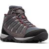 imageColumbia Mens Redmond V2 Mid Waterproof Hiking ShoeGraphiteRed Jasper