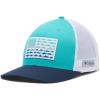 Bright Aqua  White  Collegiate Navy