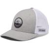 imageColumbia unisexadult Mesh Snap BackColumbia Grey Heather Mt Hood Circle Patch