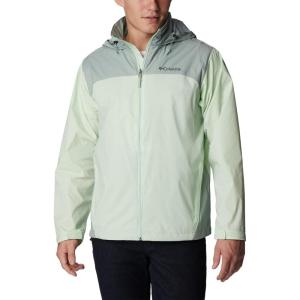 imageColumbia Mens Glennaker Lake JacketIce GreenNiagara