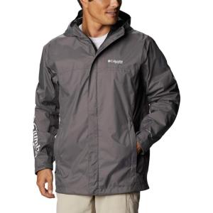 imageColumbia Mens PFG Storm JacketCity GreyBlack