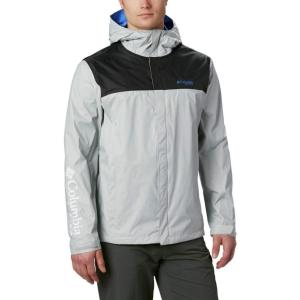 imageColumbia Mens PFG Storm JacketCool GreyVivid Blue