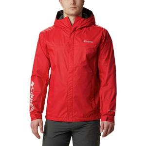 imageColumbia Mens PFG Storm JacketRed SparkShark