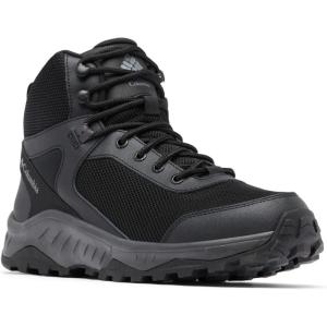 imageColumbia Mens Trailstorm Ascend Mid Waterproof Hiking ShoeBlack  Dark Grey