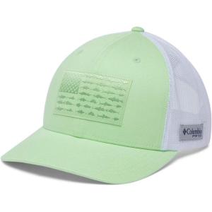 imageColumbia UnisexAdult Pfg Fish Flag Mesh Snap BackKey WestWhiteFish Flag