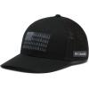 imageColumbia UnisexAdult Tree Flag Mesh Ball Cap  High CrownBlack