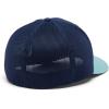 imageColumbia UnisexAdult Tree Flag Mesh Ball Cap  High CrownCollegiate NavySpray