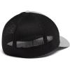 imageColumbia UnisexAdult Tree Flag Mesh Ball Cap  High CrownColumbia Grey HeatherBlack