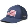 imageColumbia UnisexAdult Tree Flag Mesh Ball Cap  High CrownDark Mountain