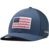 imageColumbia UnisexAdult Tree Flag Mesh Ball Cap  High CrownDark Mountain