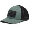 imageColumbia UnisexAdult Tree Flag Mesh Ball Cap  High CrownMetalBlack