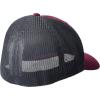 imageColumbia UnisexAdult Tree Flag Mesh Ball Cap  High CrownRed JasperCity Grey