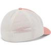 imageColumbia UnisexAdult Tree Flag Mesh Ball Cap  High CrownSummer PeachChalk
