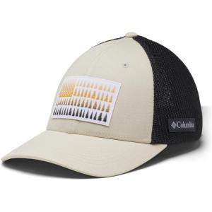 imageColumbia UnisexAdult Tree Flag Mesh Ball Cap  High CrownChalk