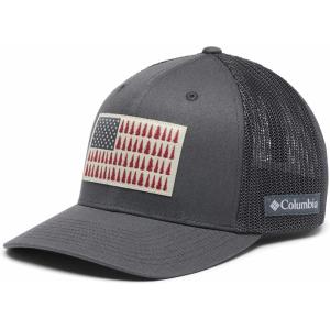 imageColumbia UnisexAdult Tree Flag Mesh Ball Cap  High CrownSharkShark