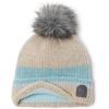 imageColumbia Winter Blur Pom BeanieDark Stone  Aqua Haze