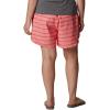 imageColumbia Womens Pleasant Creek Stretch ShortSalmonTeak Brown Tie Dye Stripe